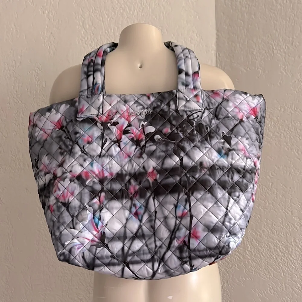 MZ WALLACE floral LRG bag